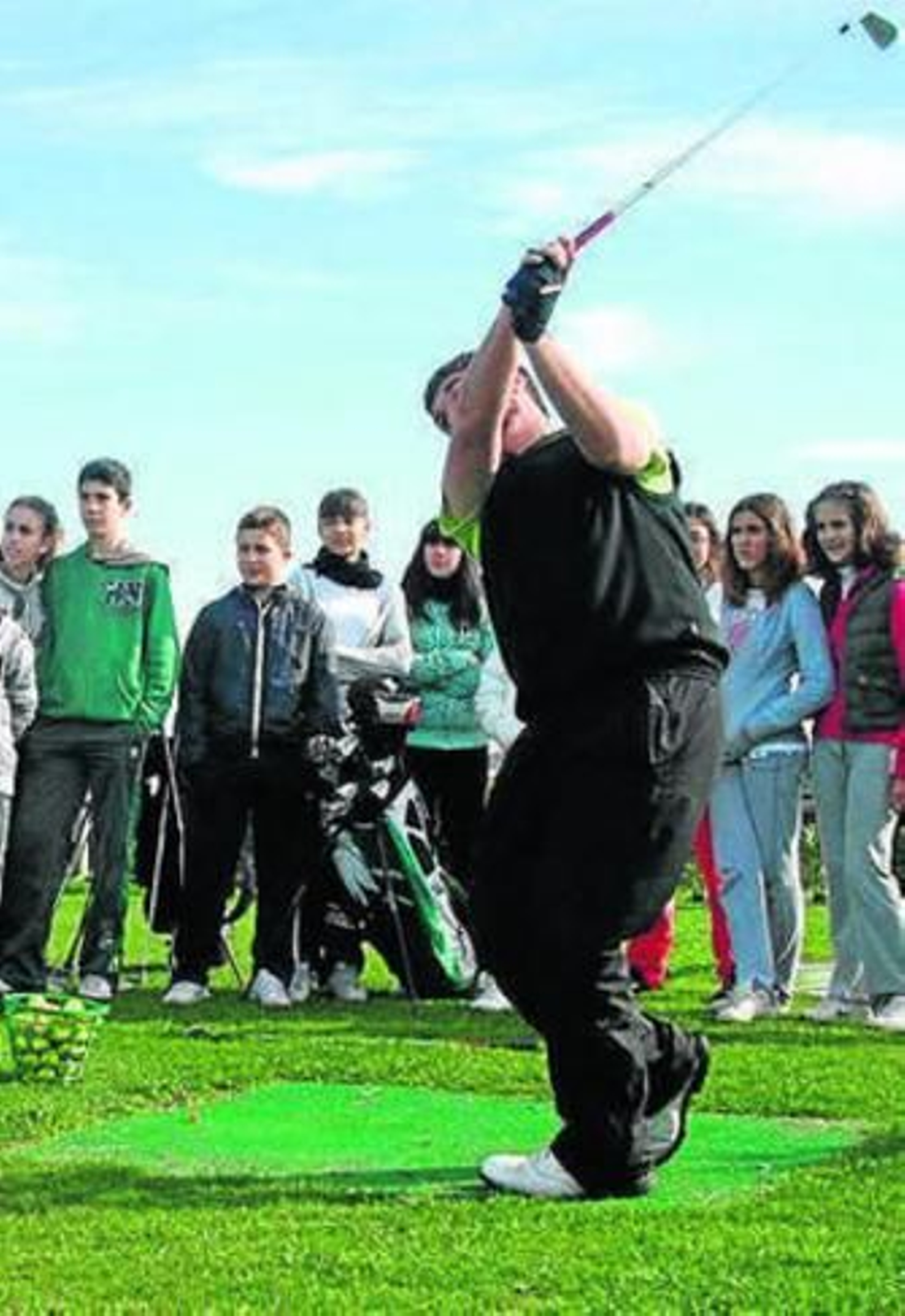 El golf, una de las apuestas.