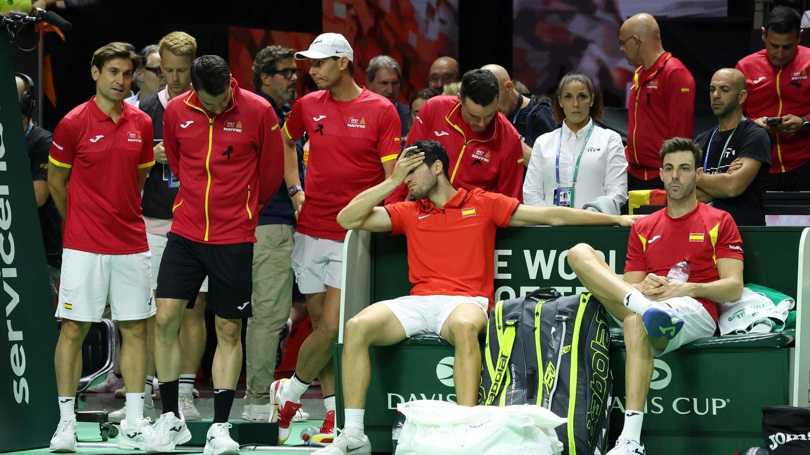 El homenaje a Rafa Nadal, en fotos