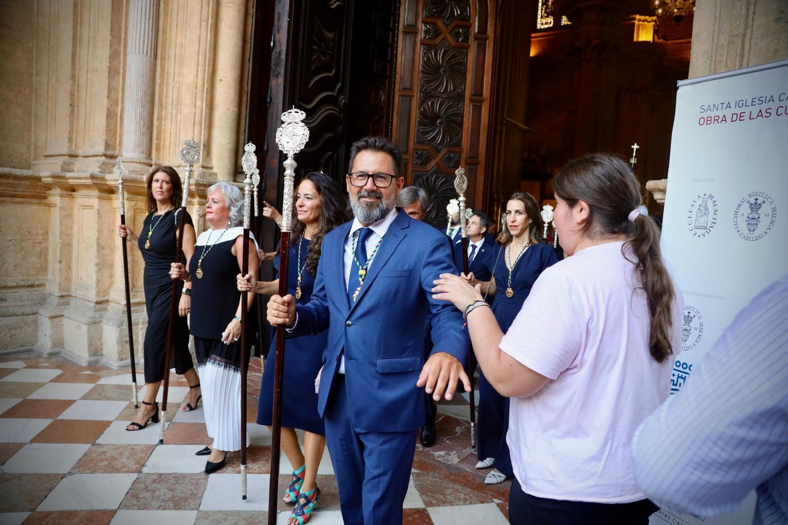 La procesión de la Virgen de la Victoria de Málaga, en imágenes