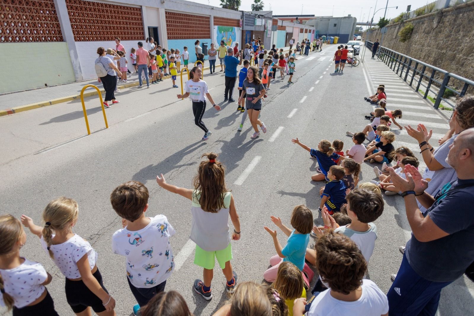 Carrera solidaria contra la leucemia en el CEIP La Inmaculada