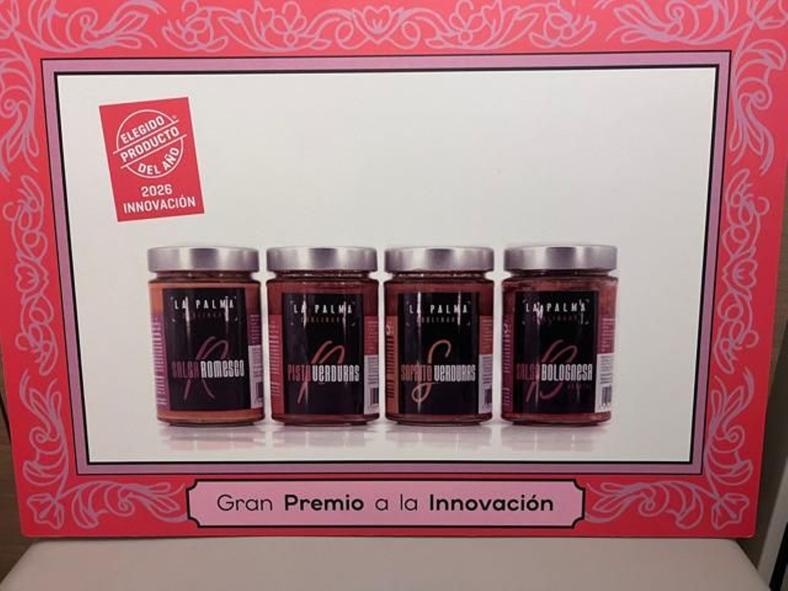 Salsas premiadas de Cooperativa La Palma.