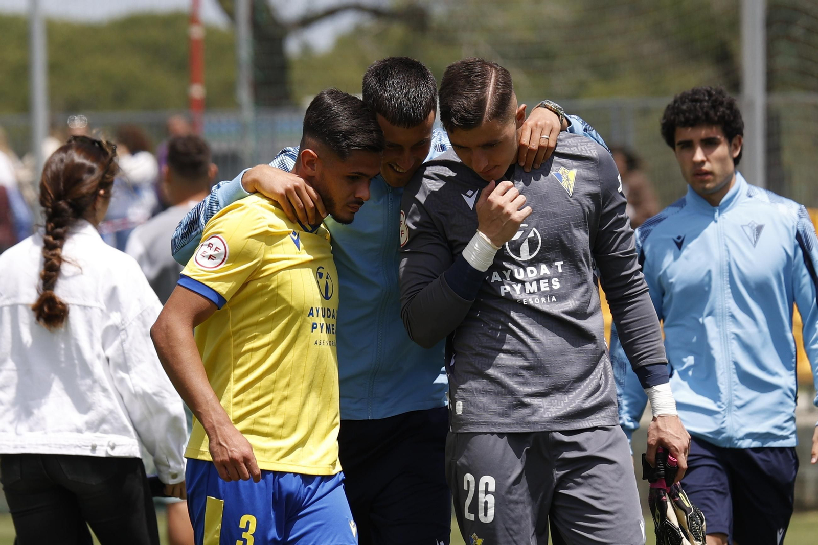 Las imágenes del partido entre el Cádiz Mirandilla y el San Fernando