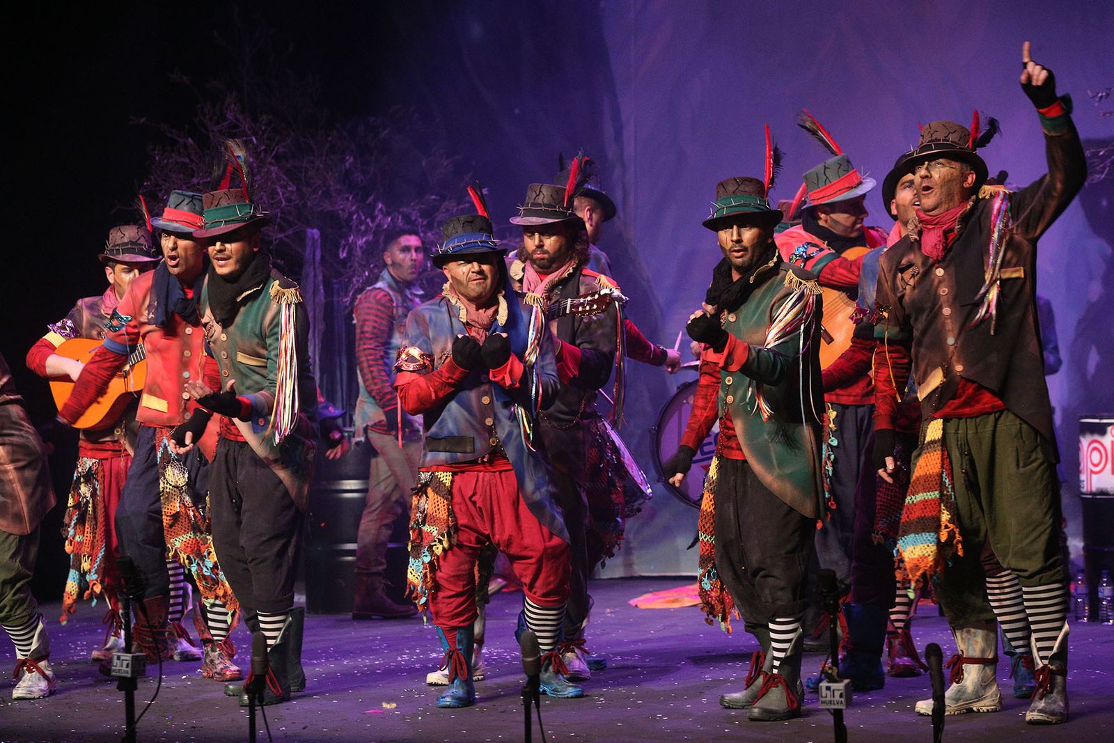 Segundo día de preliminares del Carnaval Colombino en imágenes