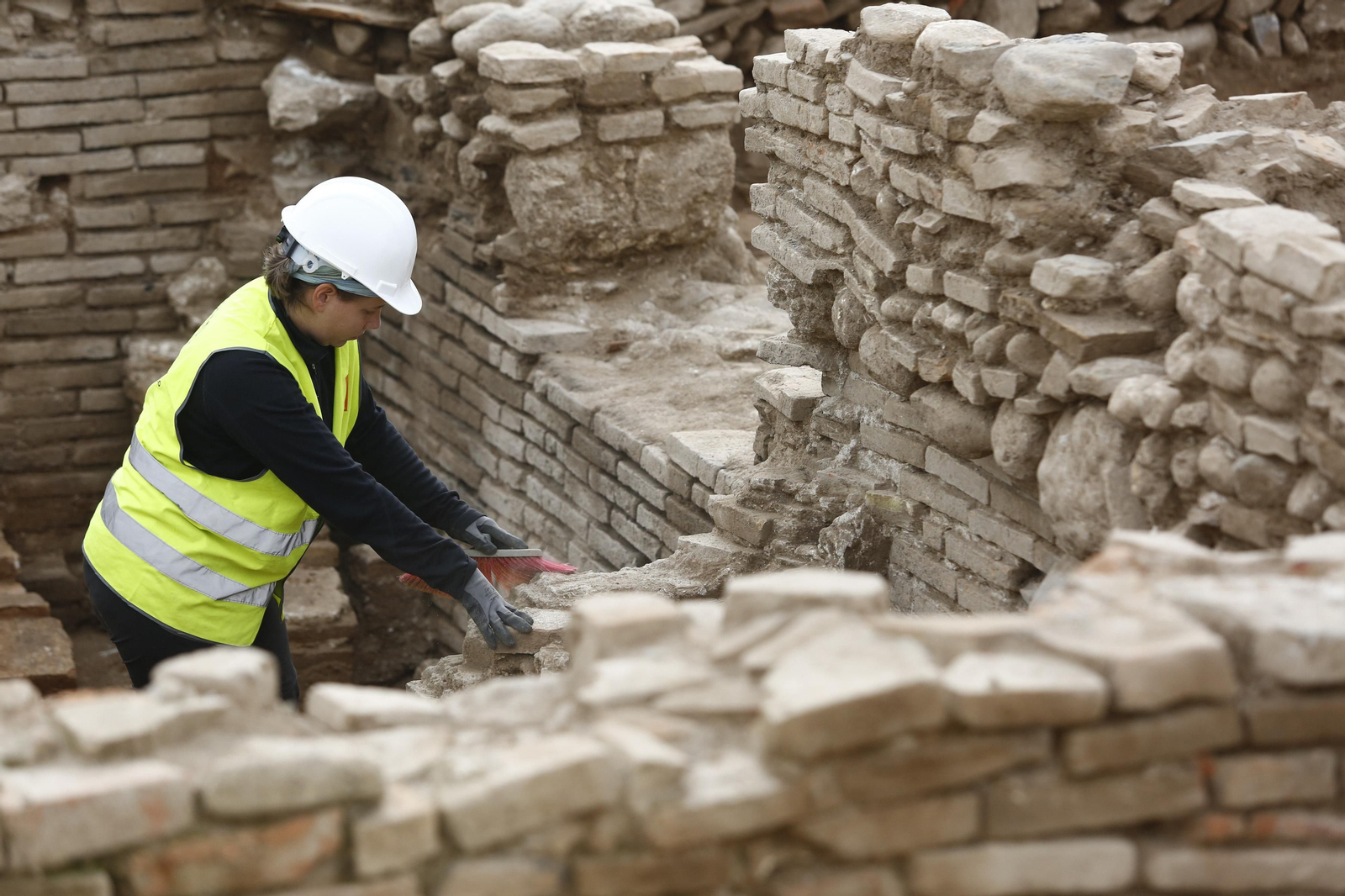 Las imágenes de las termas romanas  Los Mondragones