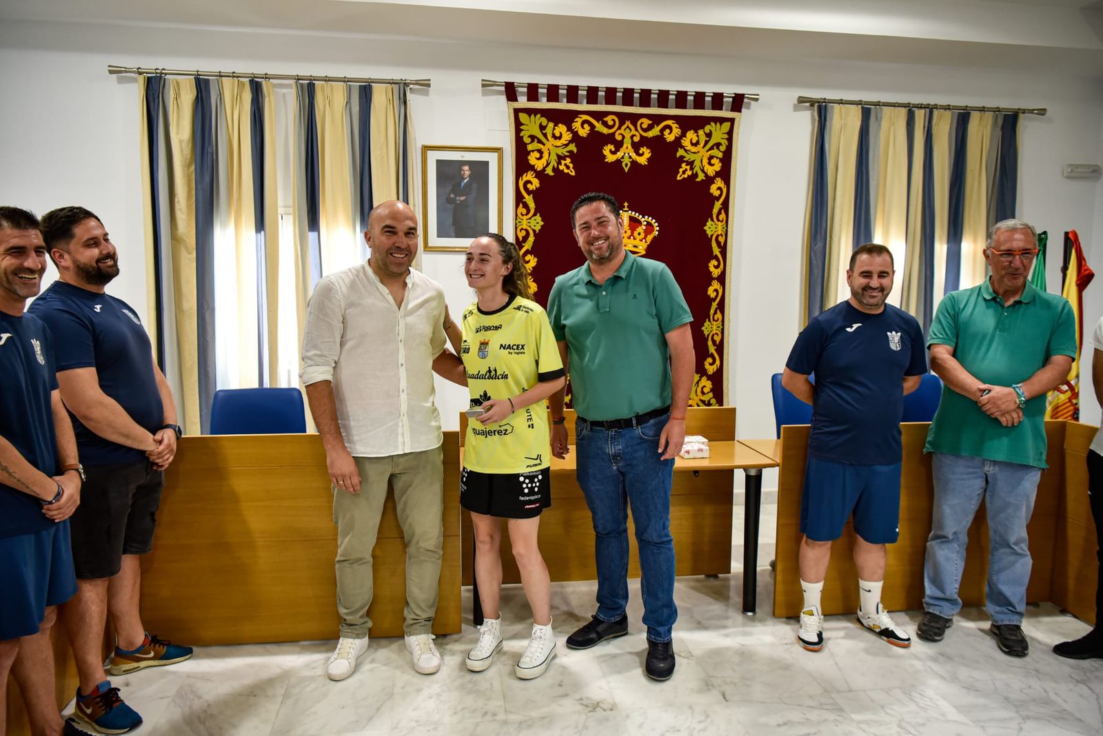 El Ayuntamiento de Guadalcacín rinde homenaje a sus guerreras