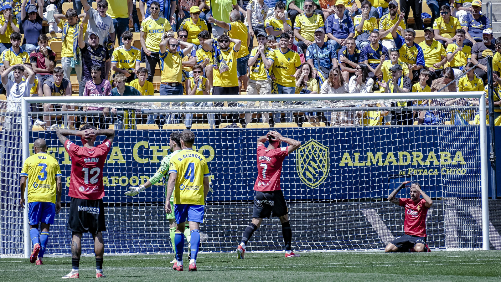 Las mejores imágenes del partido Cádiz CF - RCD Mallorca