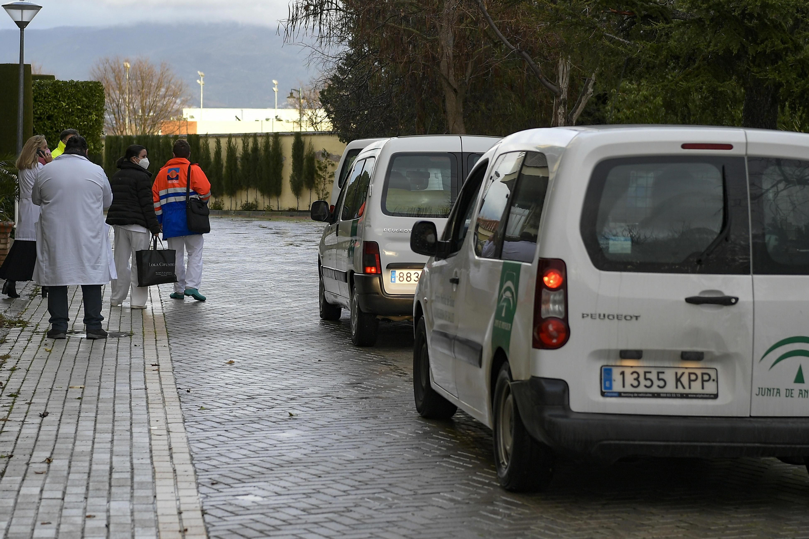 Fotos: segundo día de vacunas en Granada