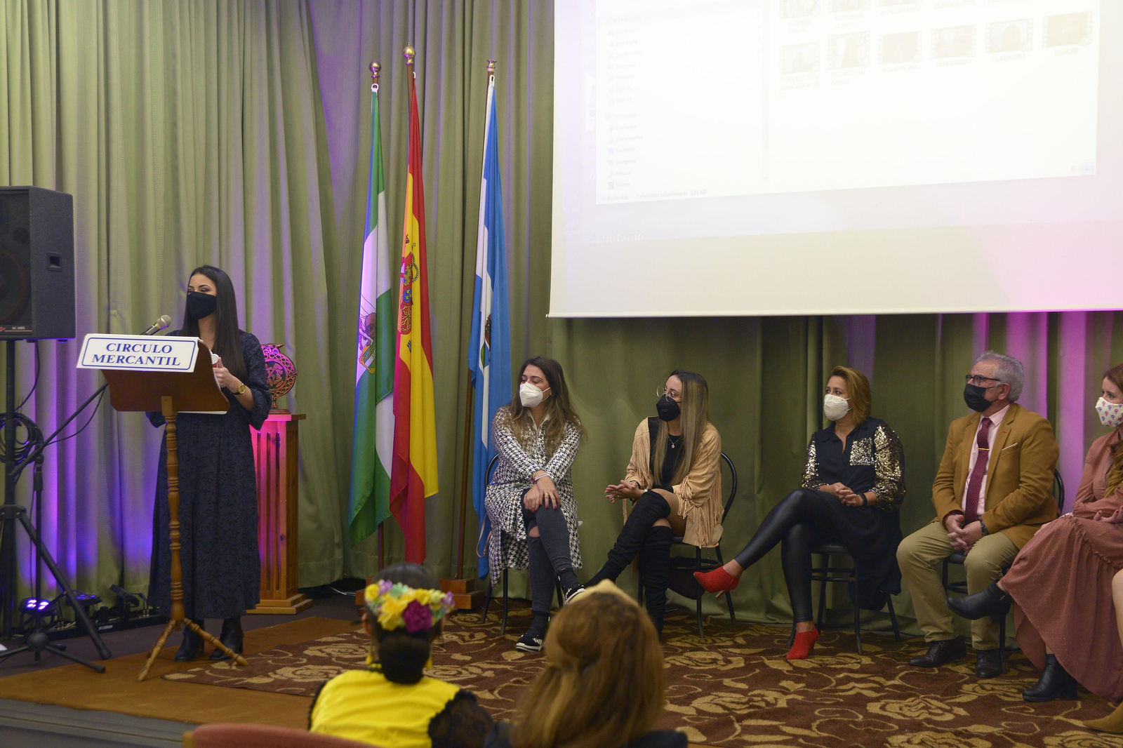 Acto de entrega de prémios linenses con talento.