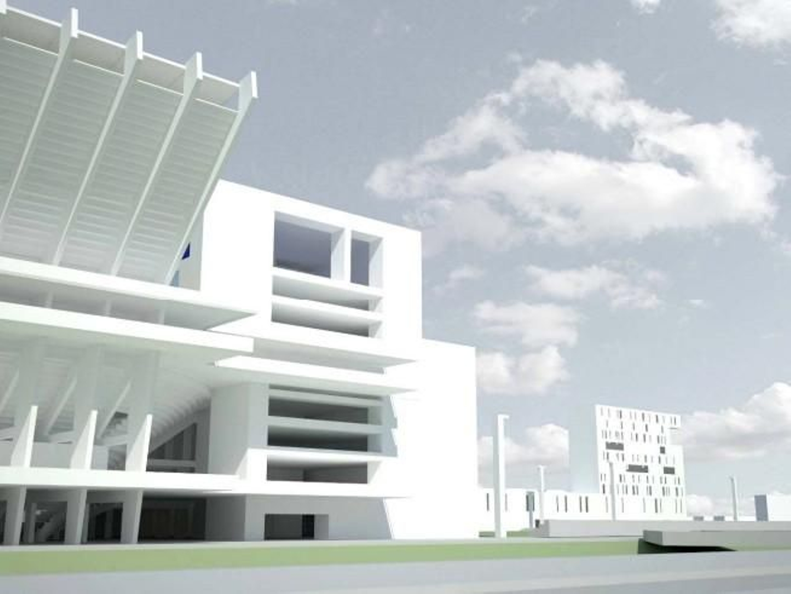 Así era el proyecto para hacer crecer La Rosaleda a 50.000 espectadores en 2012