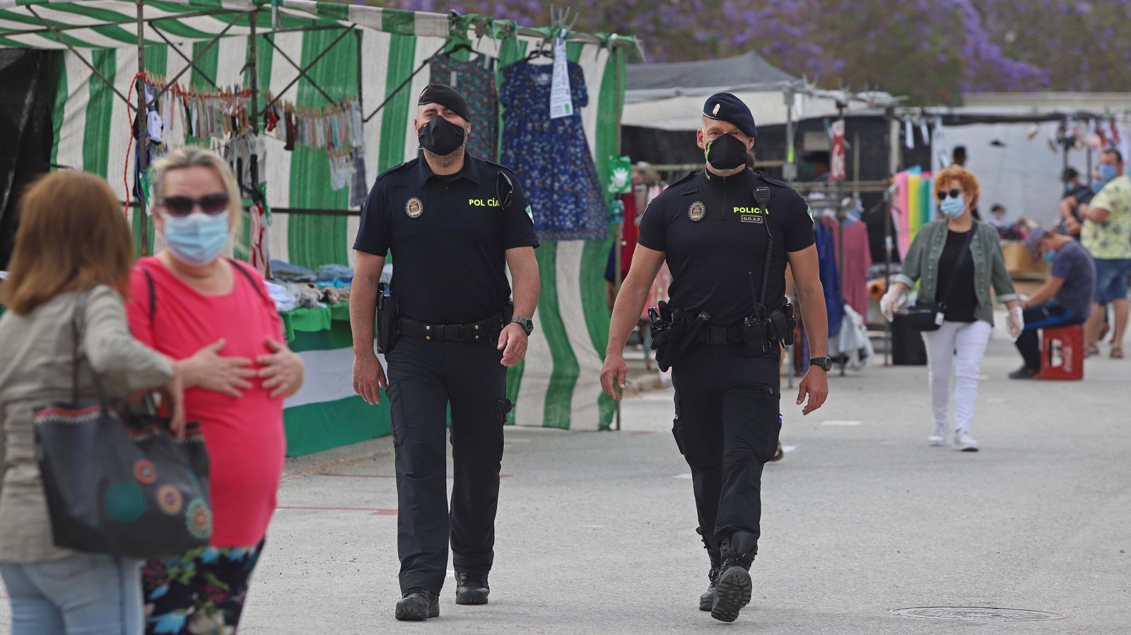 Reapertura del mercadillo de Los Barrios