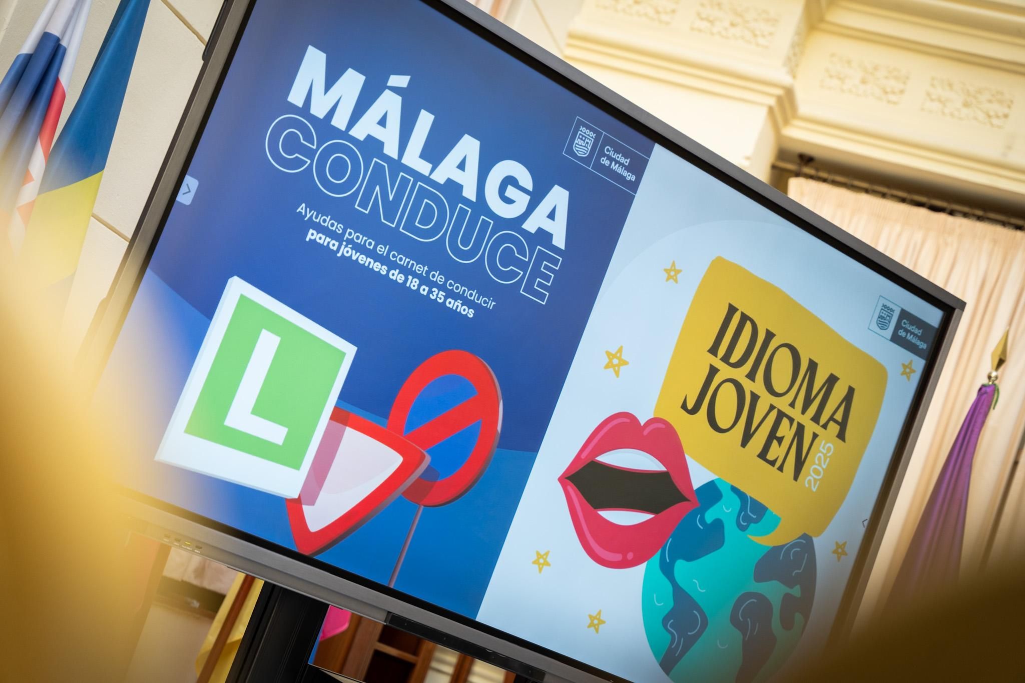 Ayudas para el carnet de conducir y el certificado de idiomas: así podrán solicitarlas los jóvenes malagueños