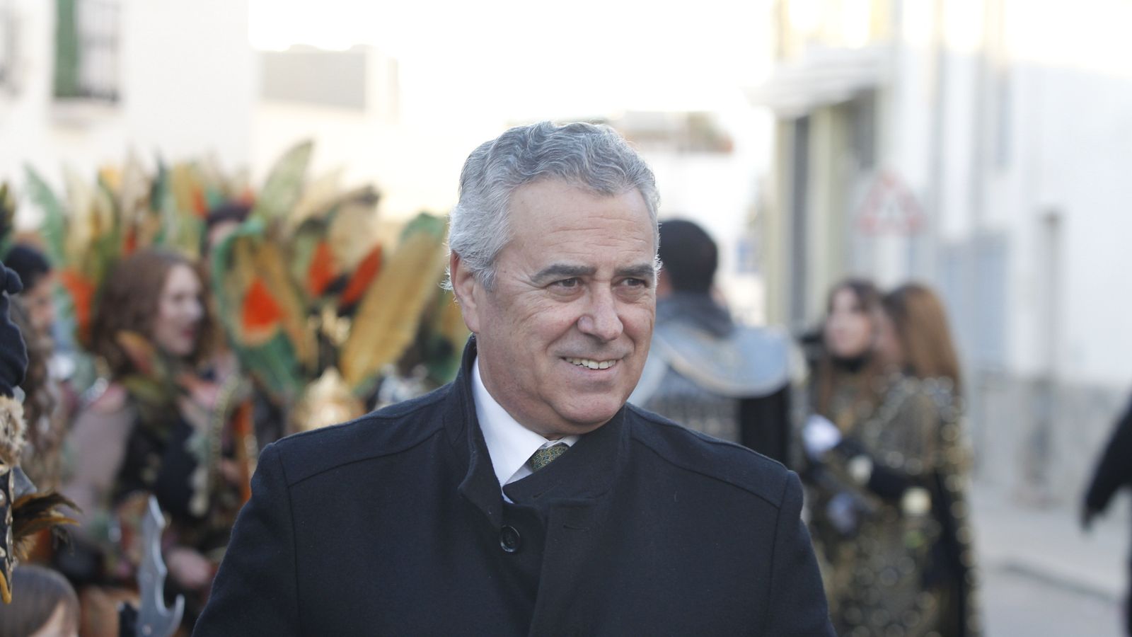 El regidor gergaleño, durante la última edición de las fiestas de la villa.