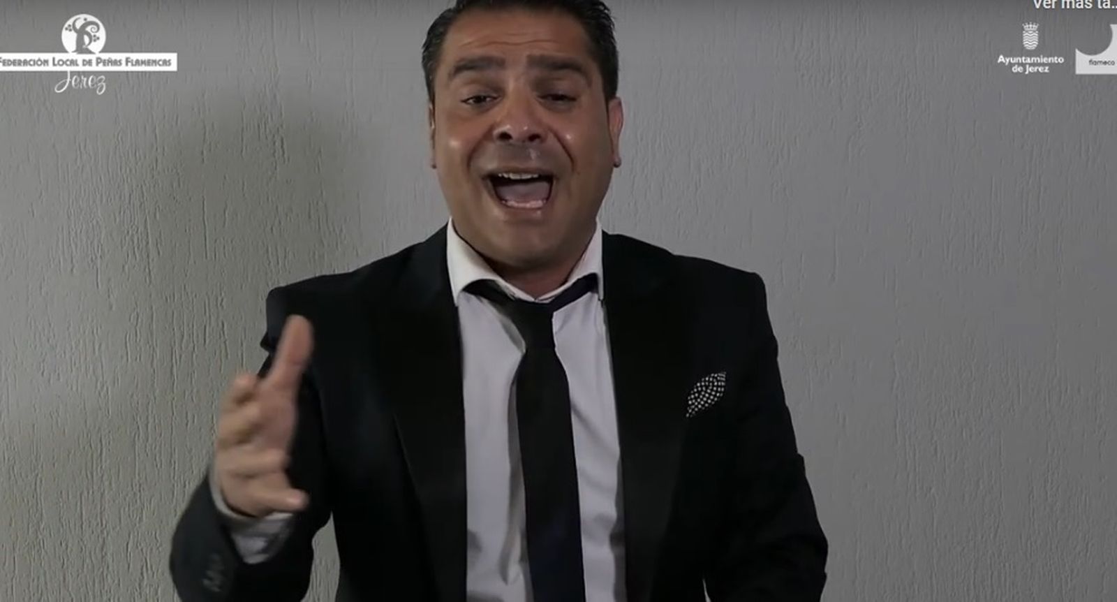 José Carpio 'Mijita', durante una de las grabaciones.