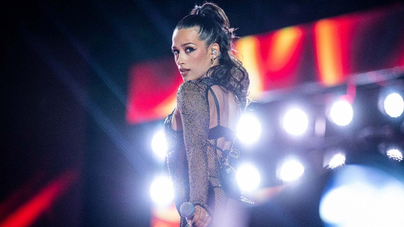 Chanel en su actuación del pasado sábado en el Coca Cola Music Experience