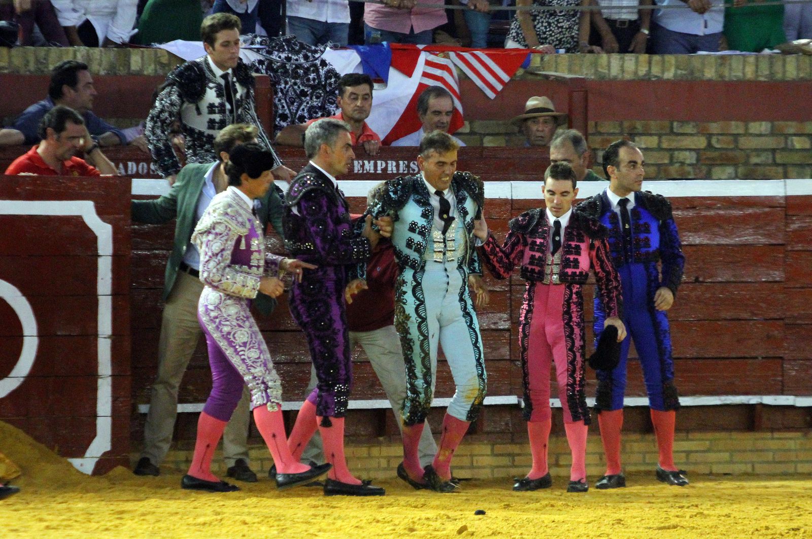 Imágenes de la Novillada de Rafael Serna, Emilio Silvera y Rodrigo Molina.