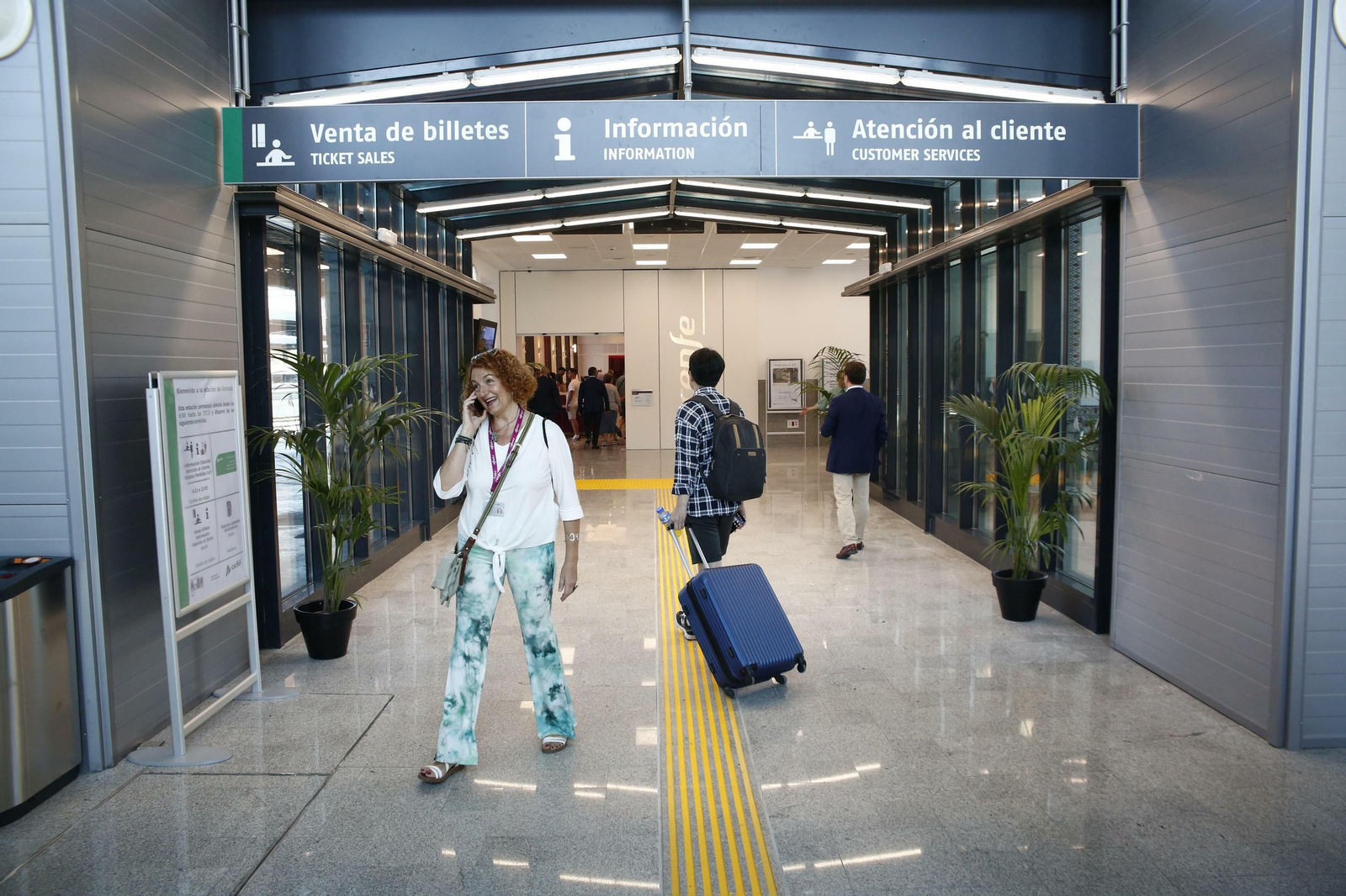 Las imágenes del primer día del AVE