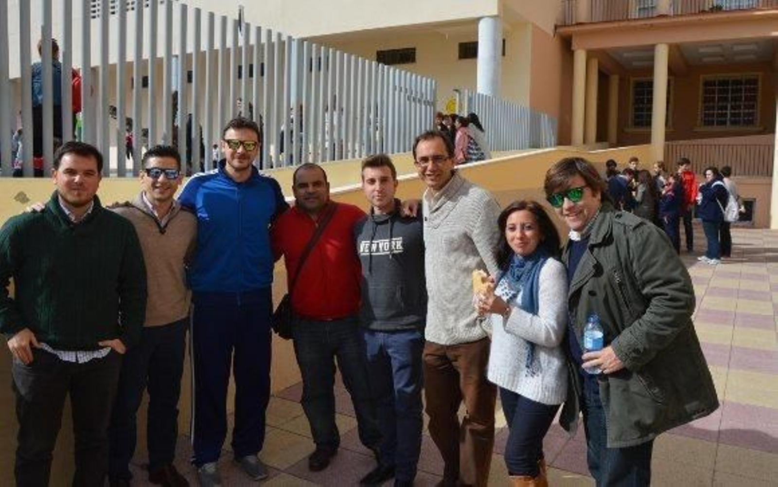 José Alberto Cobo, Ignacio Morillo, Helio Barranco, José Miguel Pérez, Juan Pozo, Álvaro Aballe, María de los Ángeles Mayo y Javier Caravaca.

Foto: Ignacio Casas de Ciria