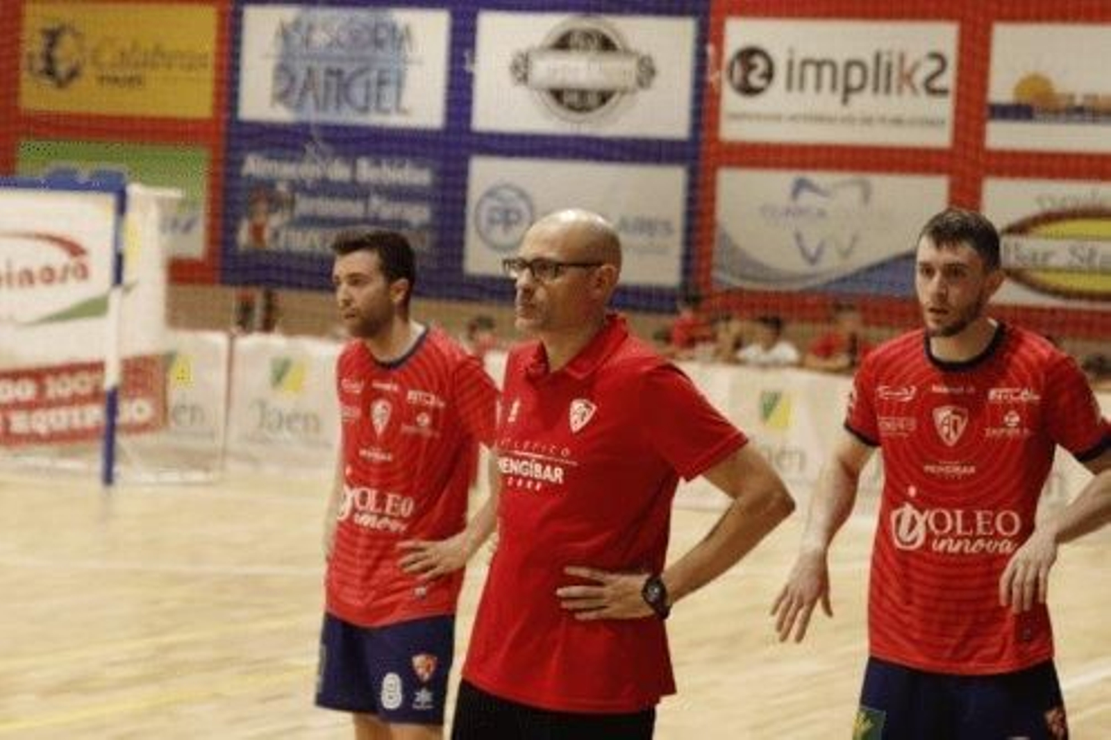 Javi Roca, durante un partido.