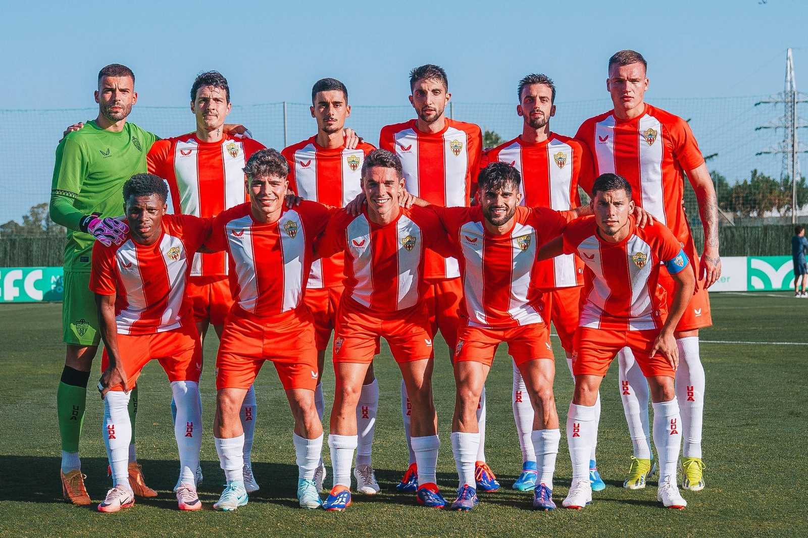 Uno de los once titulares de la UD Almería en pretemporada