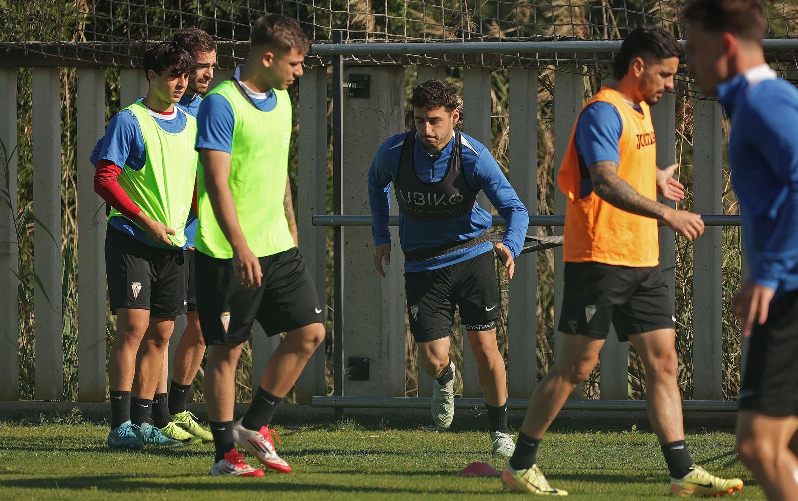 Fotos del entrenamiento del Algeciras preparatorio al partido del domingo en Marbella
