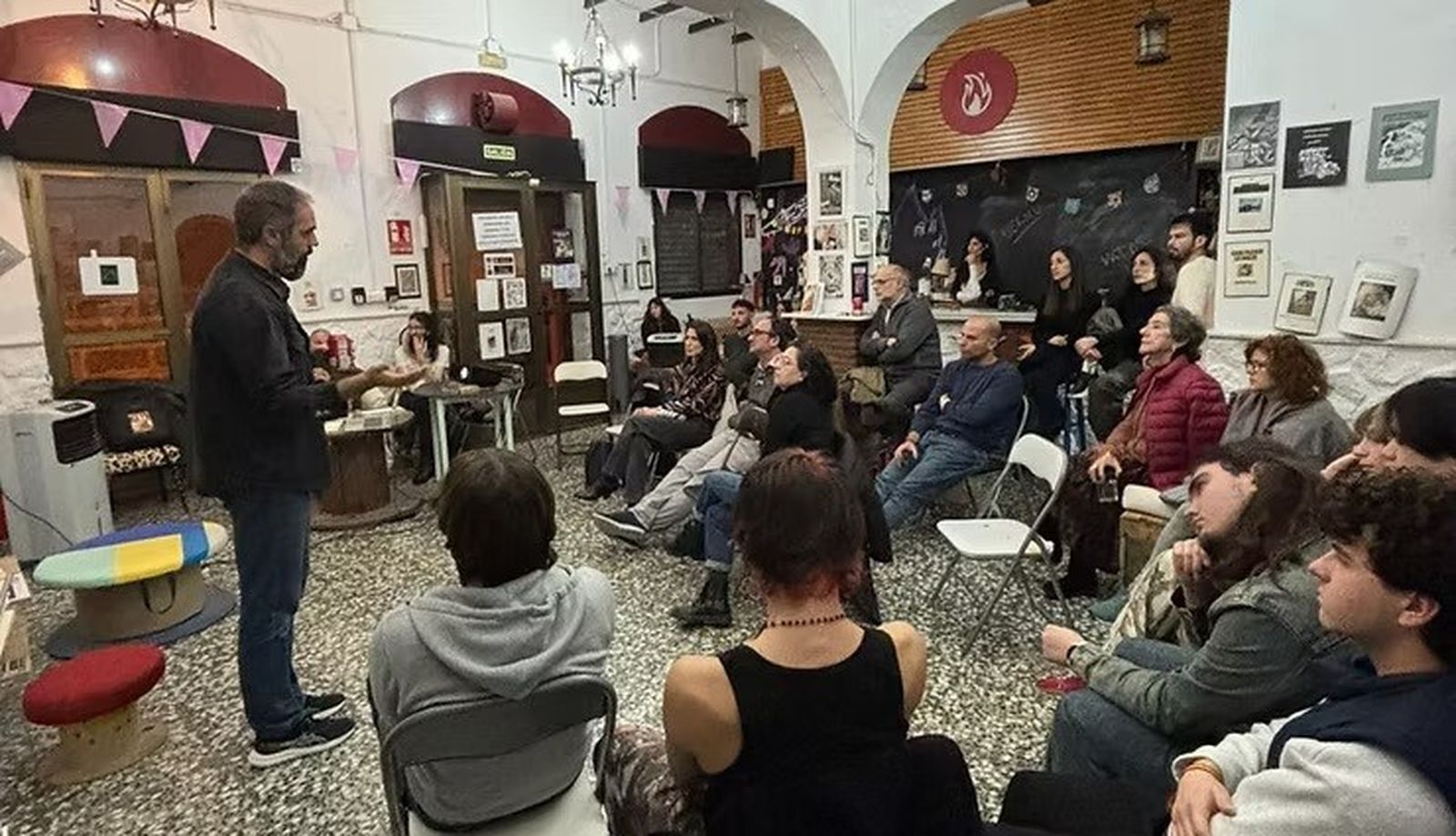 Una de las actividades del ciclo de Pensamiento.