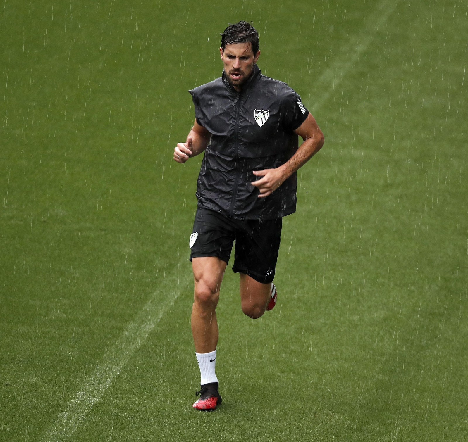 Agua de mayo en La Rosaleda