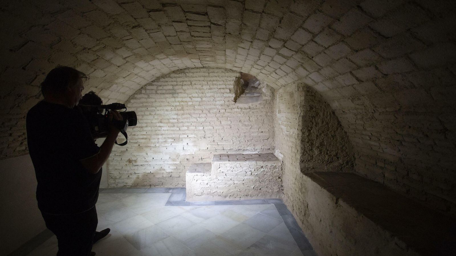 Cripta que se usará como columbario.