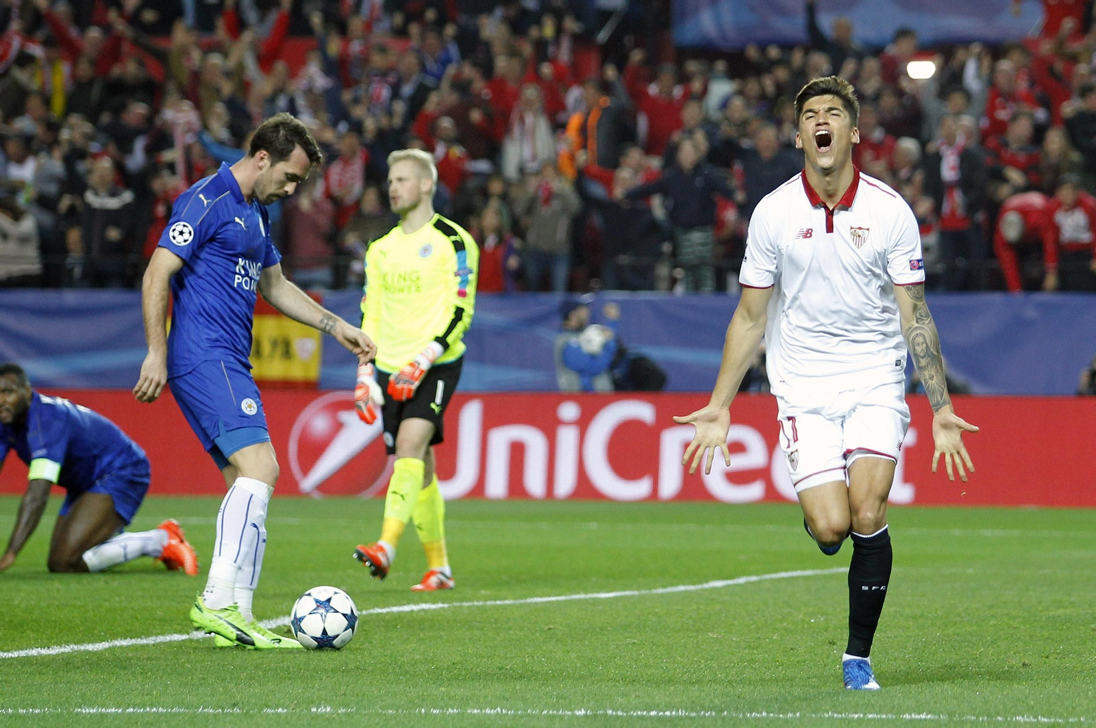 El Sevilla-Leicester de 'Champions'
