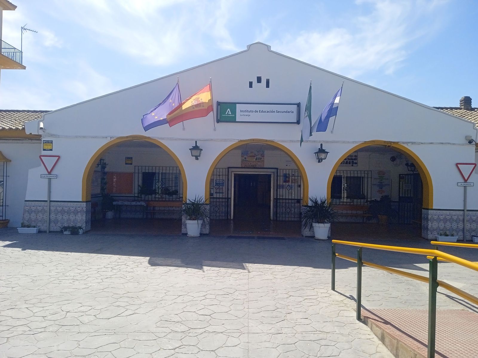 Una imagen del IES La Granja.