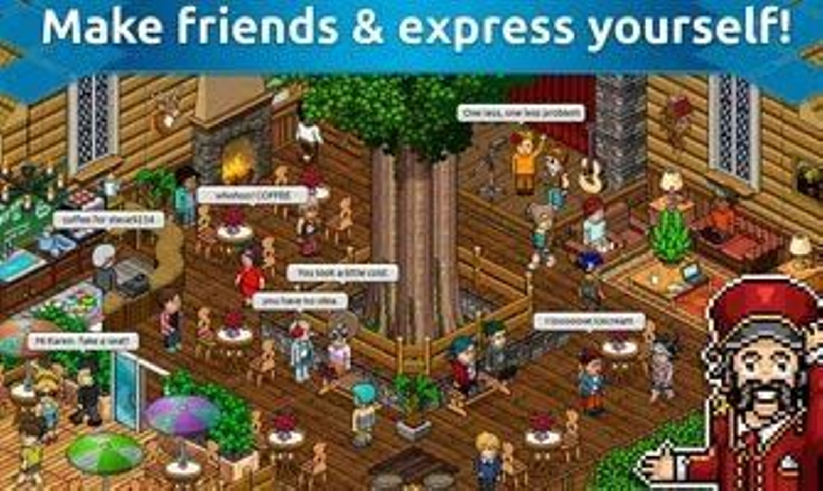 El mundo virtual 'Habbo aterriza' en dispositivos Android