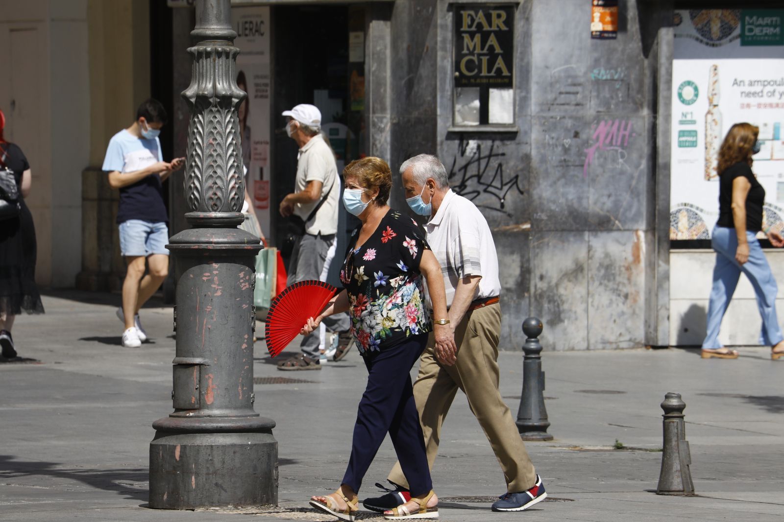 Las fotografías de un día de intenso calor en Córdoba