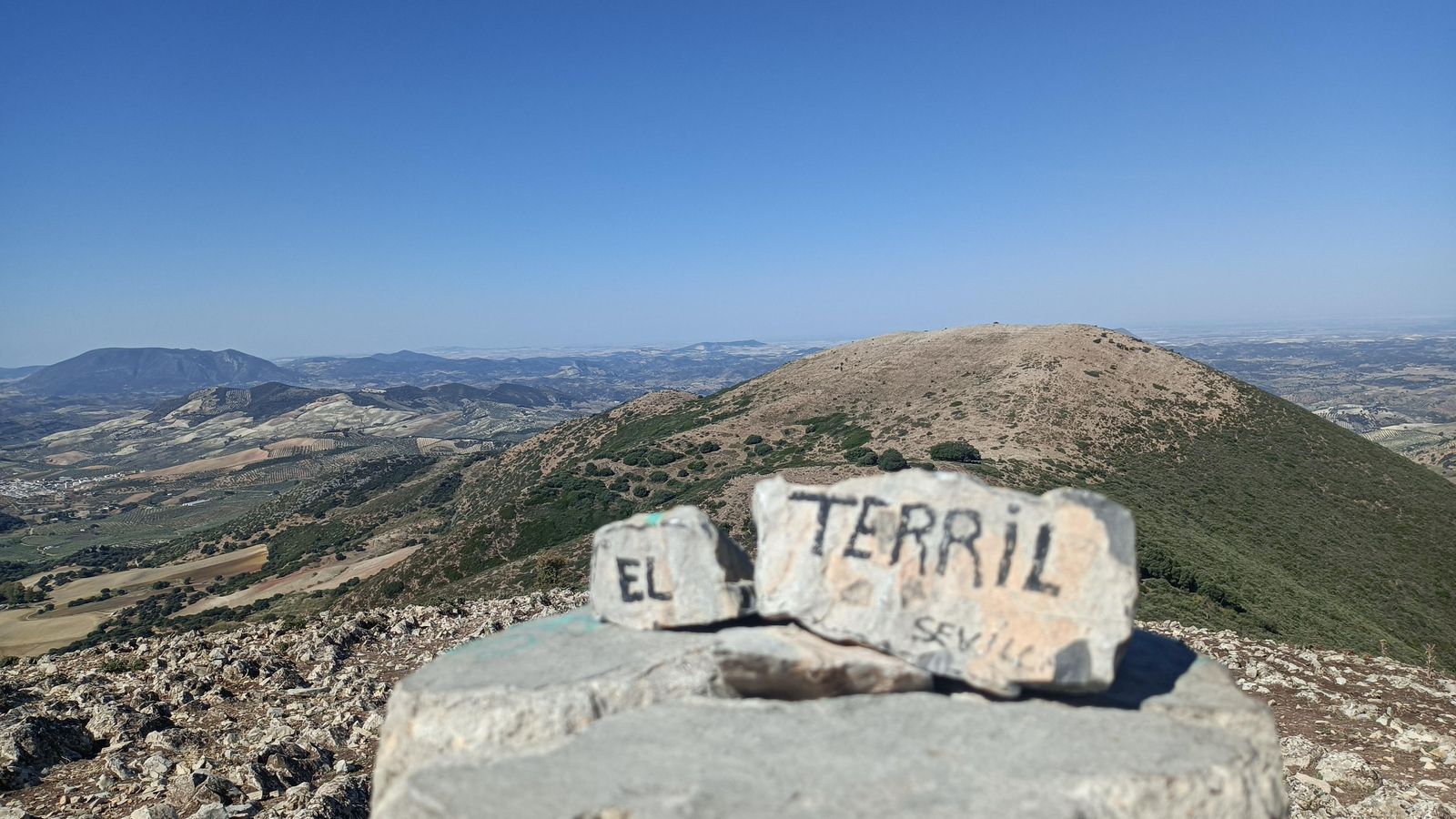 Vistas del Cerro del Tablón desde El Terril.