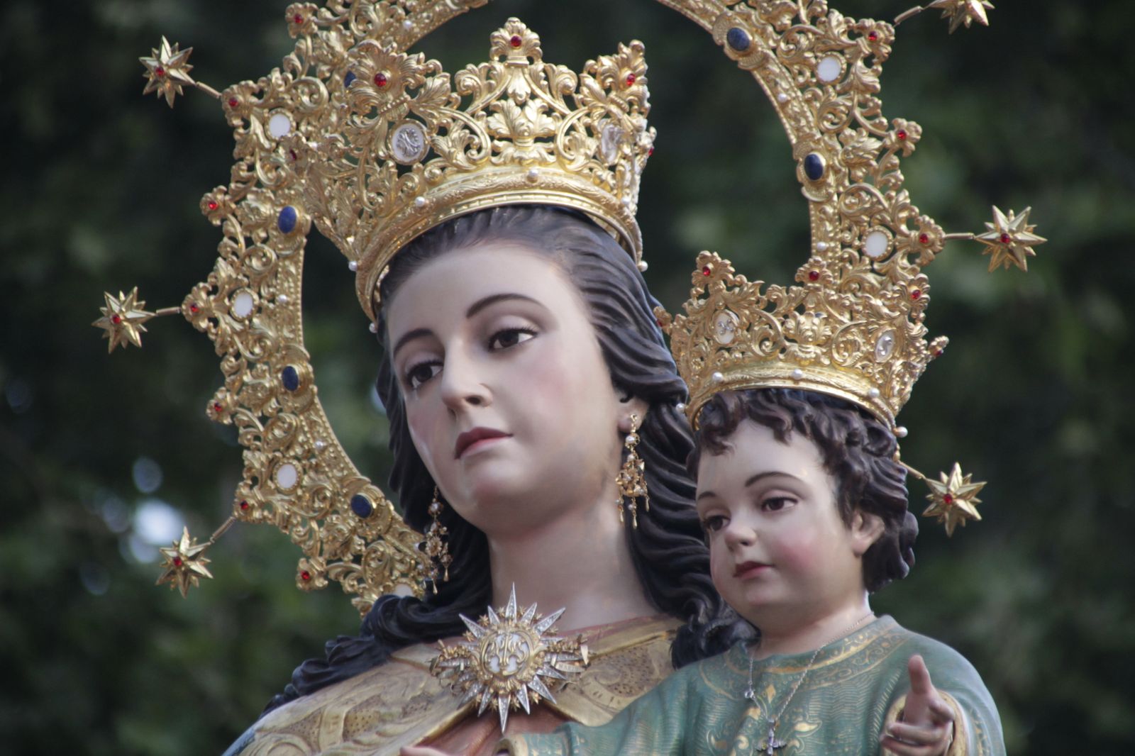 procesión de María Auxiliadora en imágenes Huelva