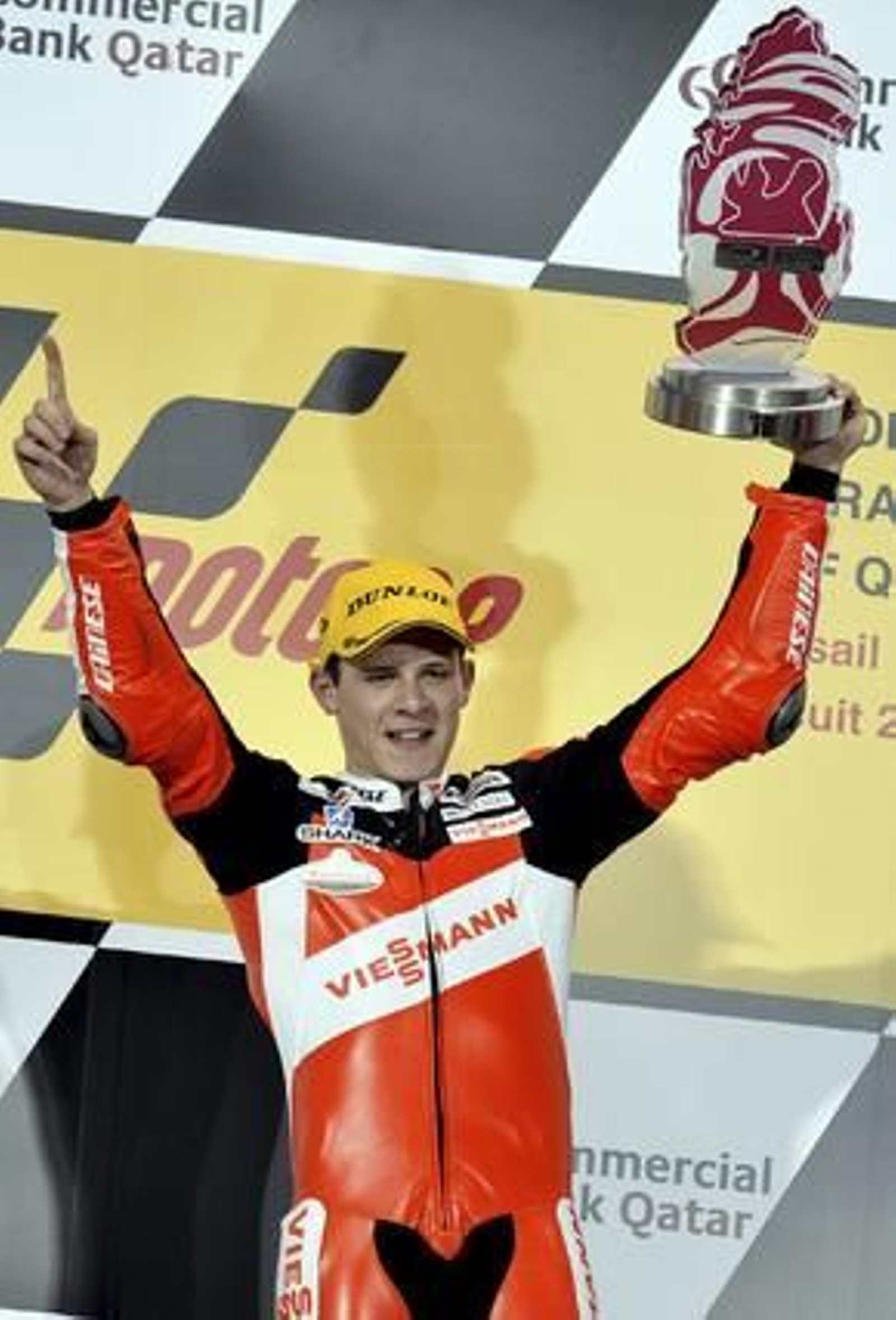 Stefan Bradl (Kalex), campeón en Qatar en Moto2.

Foto: Efe