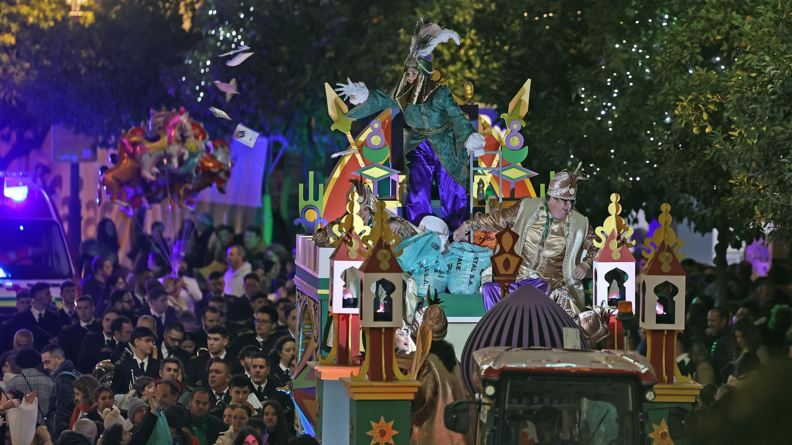 Imágenes de la cabalgata de la Cartera Real de Jerez 2024