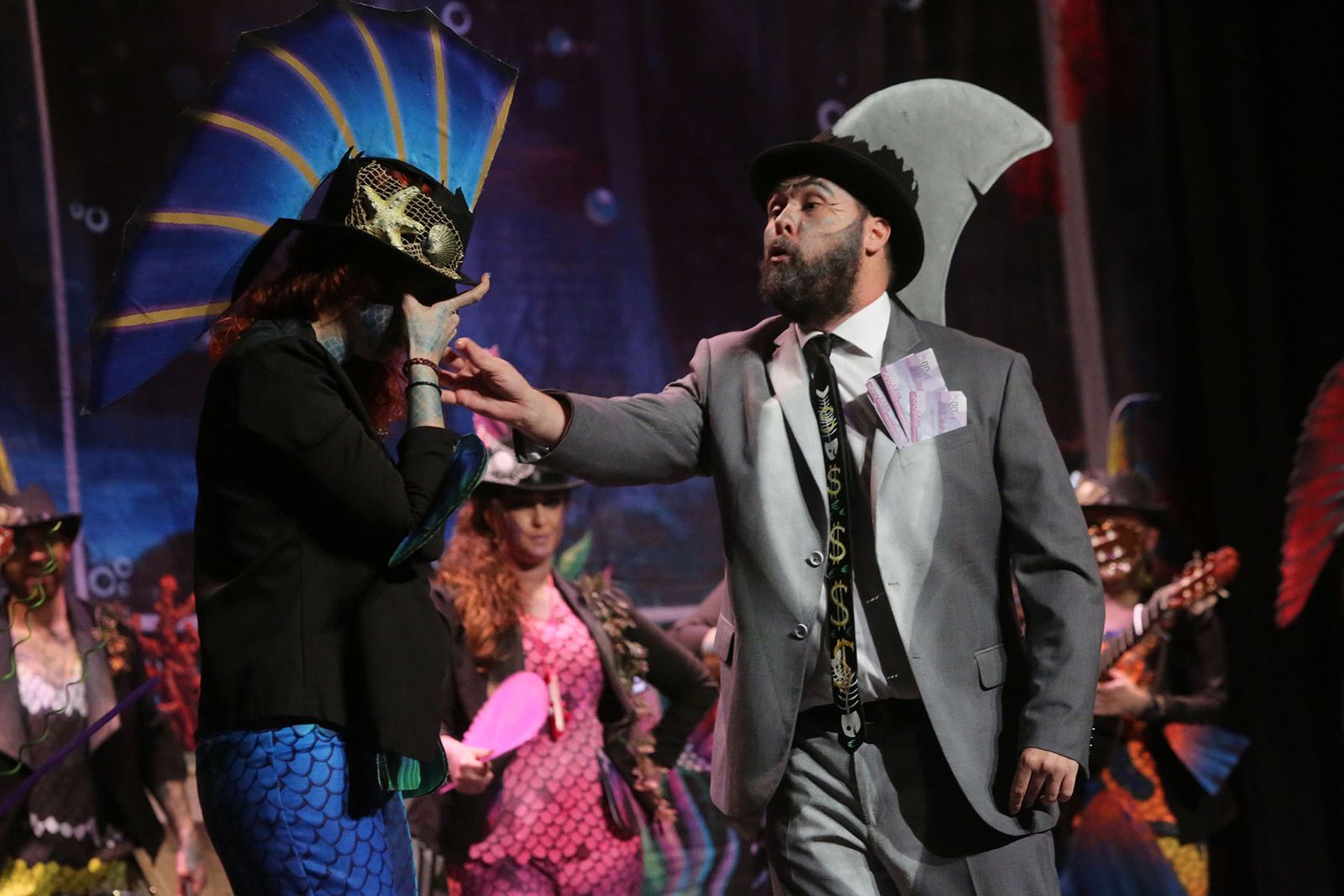 Quinto día de preliminares del Carnaval Colombino en imágenes