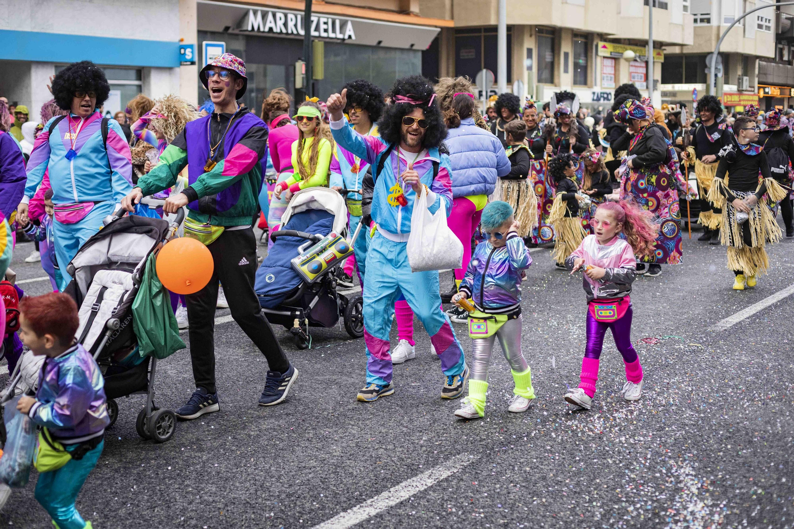 La Cabalgata Magna del Carnaval de Cádiz 2024, en imágenes