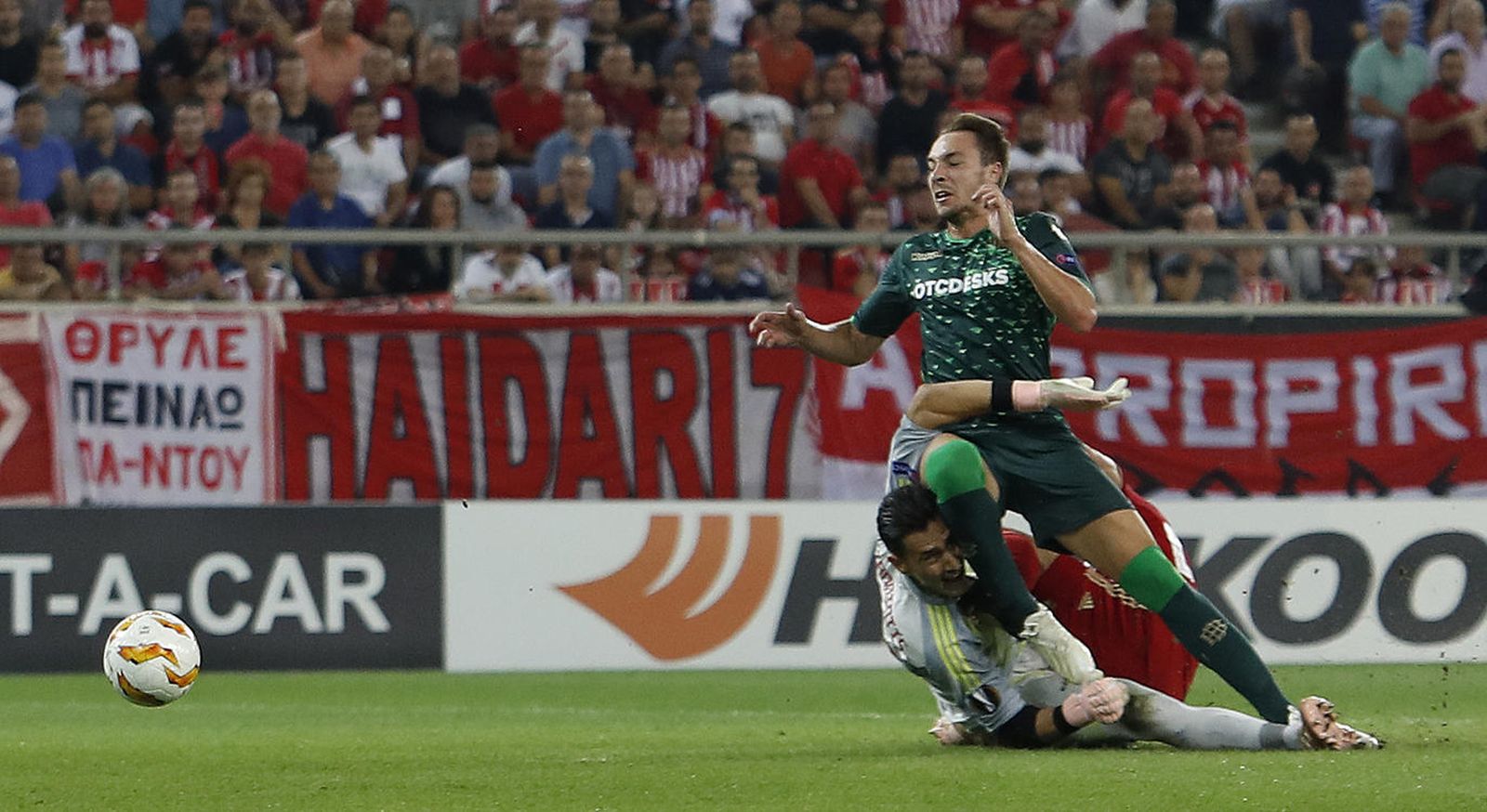 Las imágenes del Olympiacos-Betis