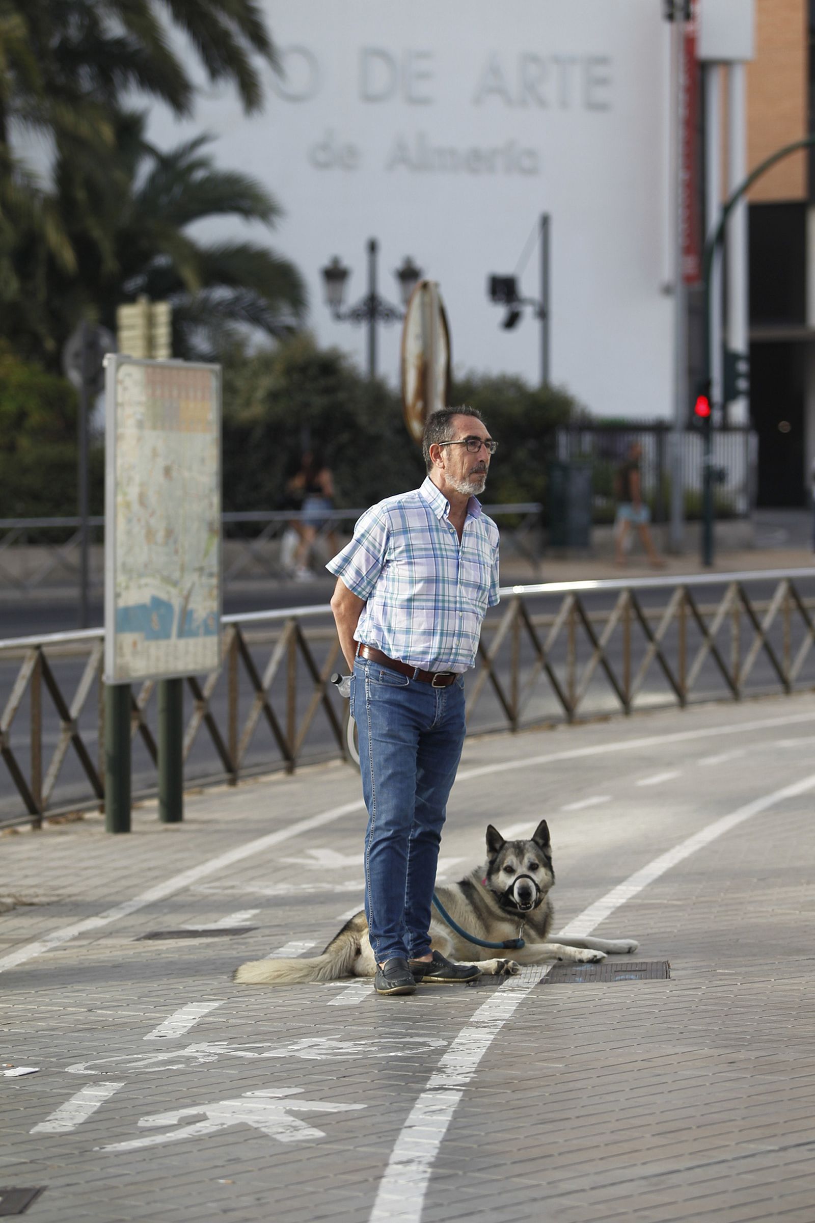 Fotogalería manifestación Mesa del Ferrocarril de Almería