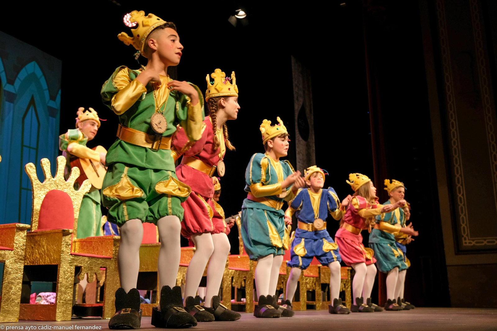 Chirigota Los reyes.