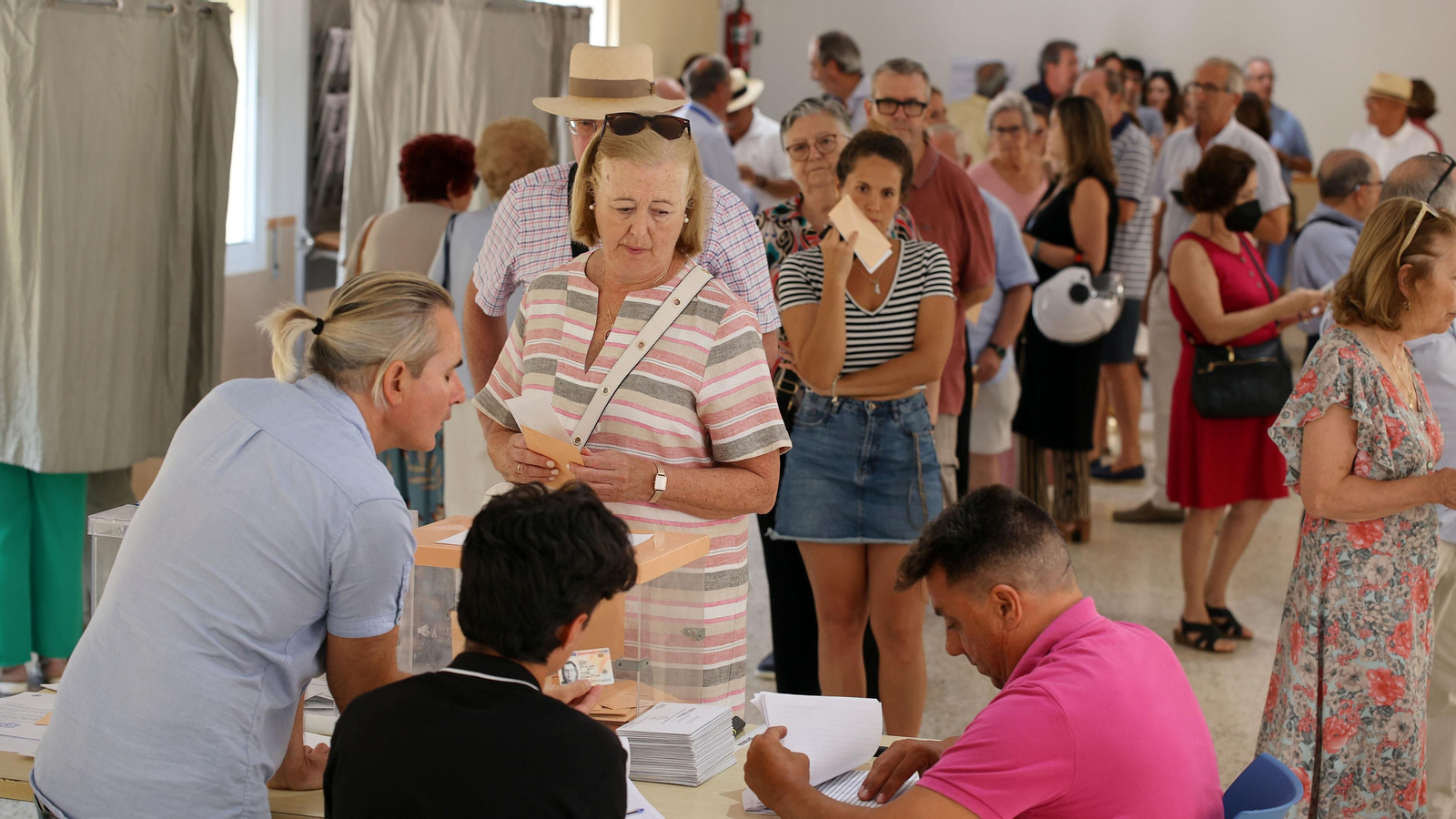 Jornada electoral en Jerez