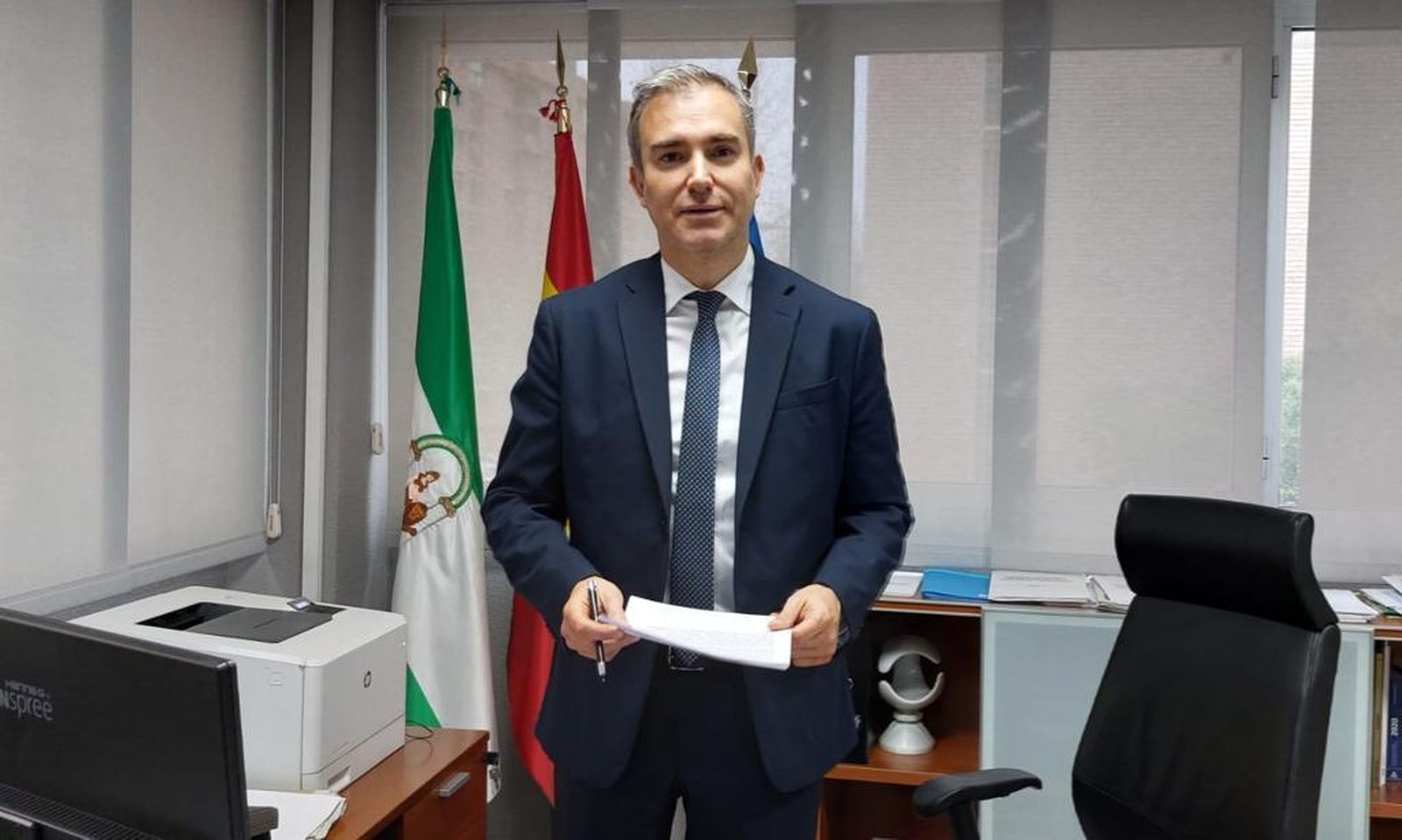 Amós García Hueso, delegado de Empleo