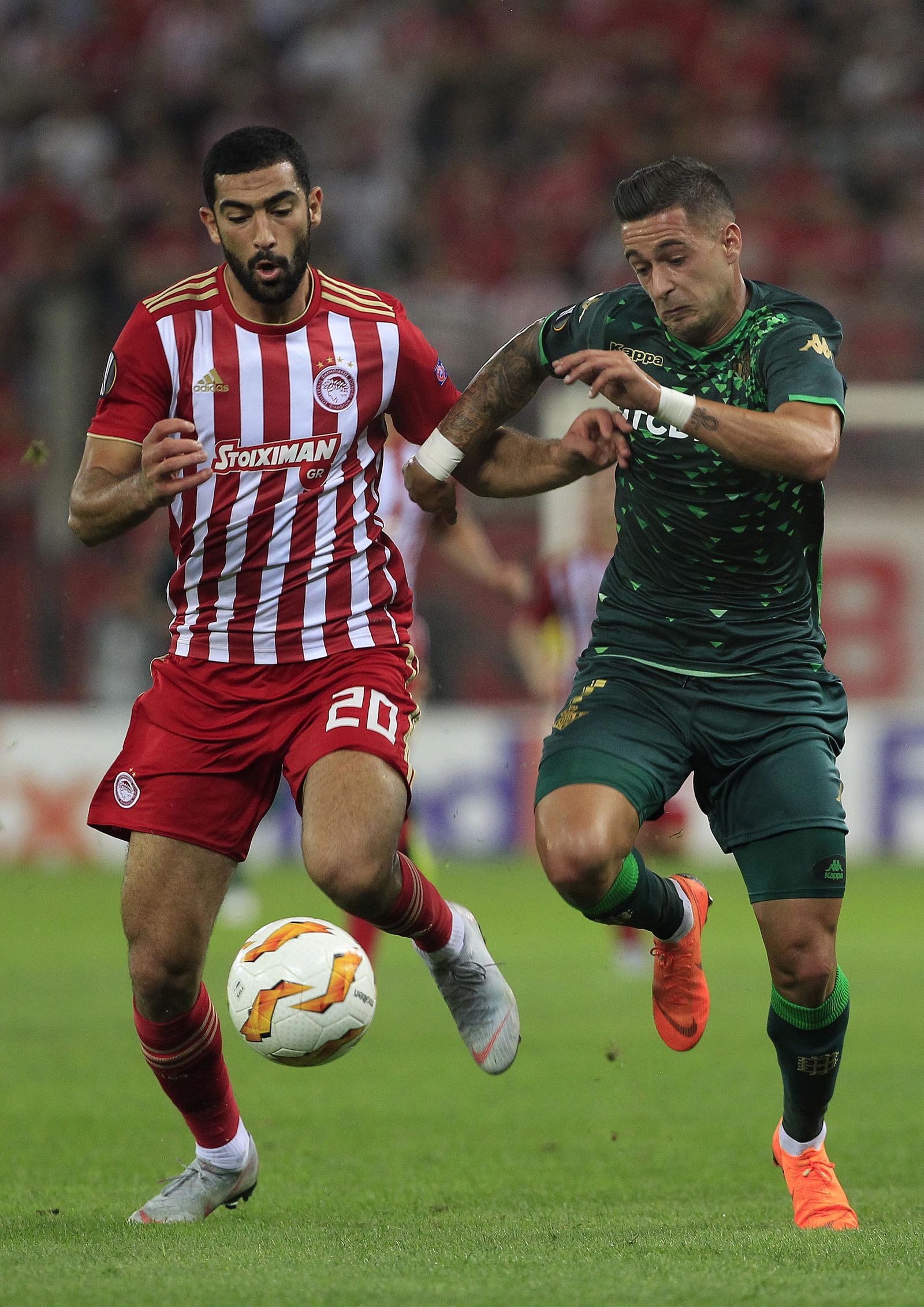 Las imágenes del Olympiacos-Betis