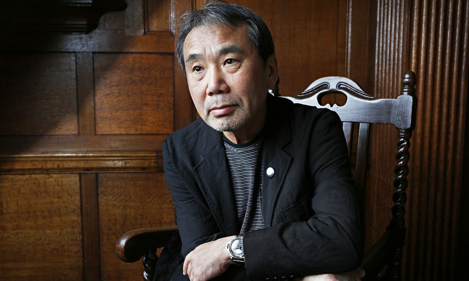 El escritor y traductor japonés Haruki Murakami (Kioto, 12 de enero de 1949).
