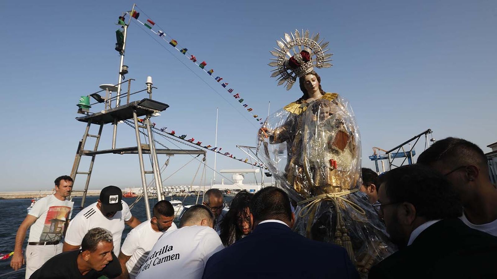 Las fotos de la procesión de la Virgen del Carmen en Tarifa