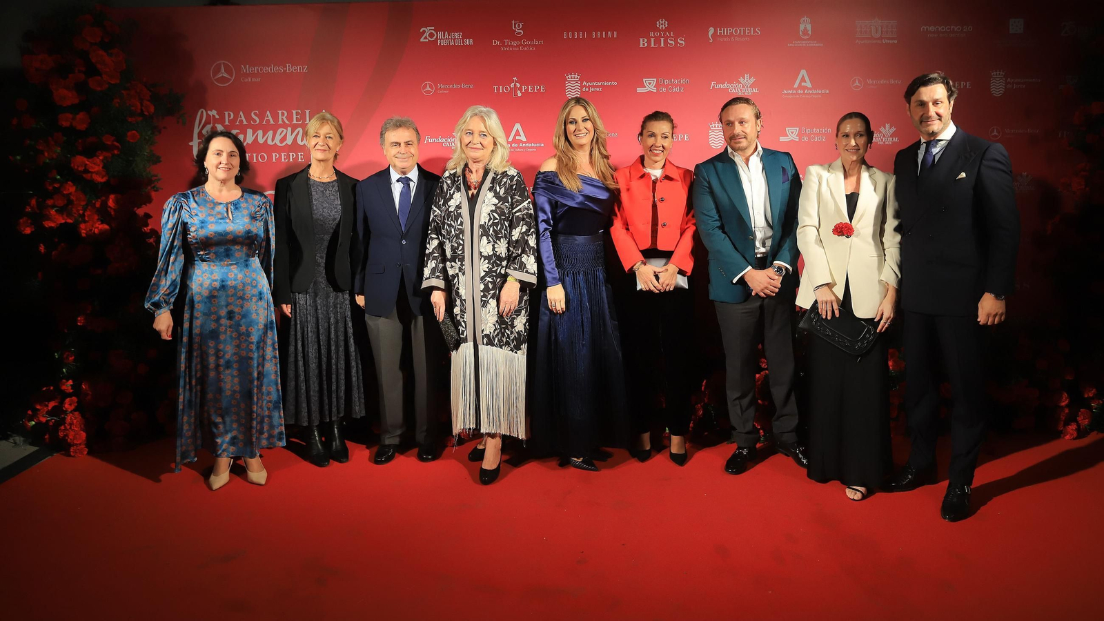 Imágenes de la presentación de La Pasarela Flamenca Tio Pepe 2025