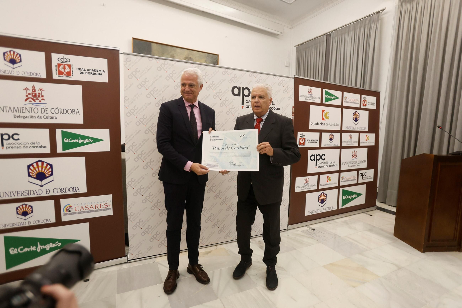 La entrega del Premio Córdoba de Periodismo, en imágenes La entrega del Premio Córdoba de Periodismo, en imágenes
