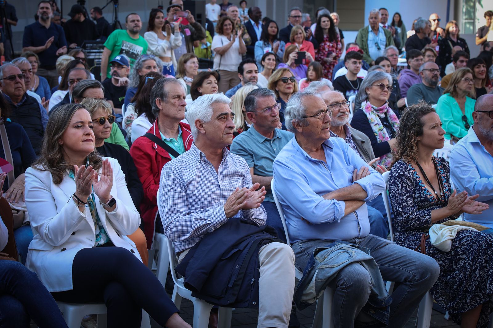 Imágenes del mitin de SUMAR con Yolanda Díaz en Jerez