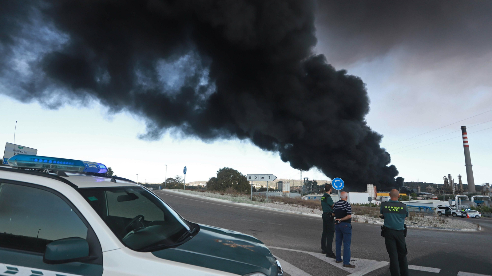 Incendio en Indorama