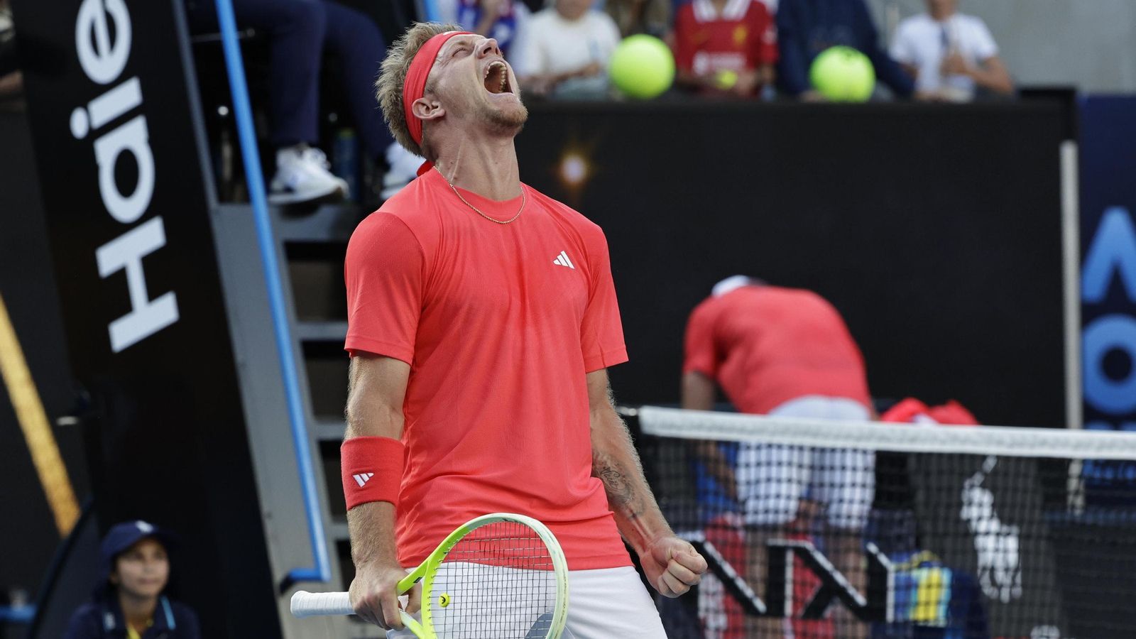 Alejandro Davidovich, en el Open de Australia